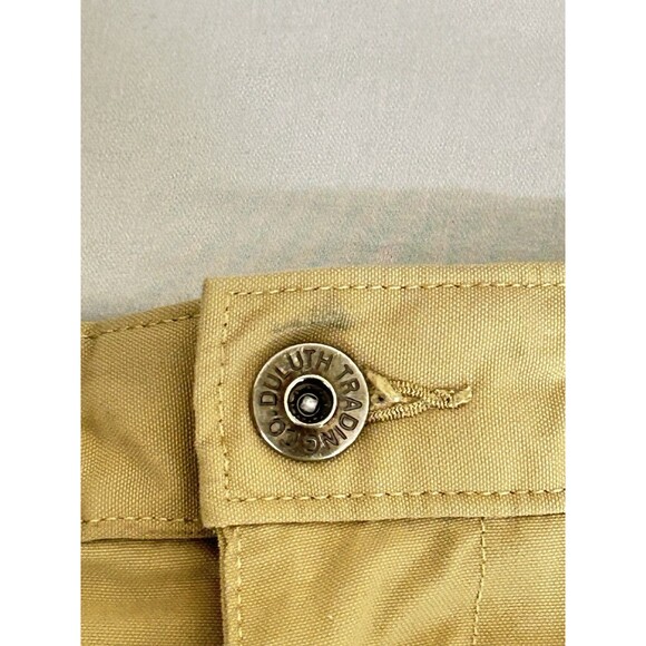 Duluth Trading Co. Mens 2XL Brown Work Utility Outdoor‎ Nine Pockets Shorts - Picture 7 of 9
